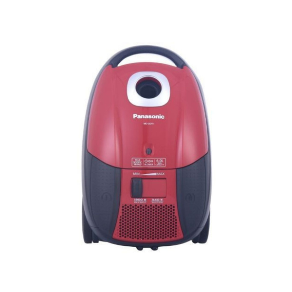 PANASONIC | 1900W Deluxe Series Vacuum Cleaner 6Ltrs Dust Capacity Red | MC-CG711R747