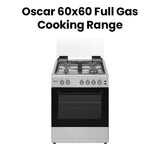OSCAR | 60x60 Full Gas Cooking Range | OCR6064FGSS1