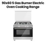 OSCAR | 0x60 5 Gas Burner Electric Oven Cooking Range | 9060GE