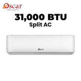 OSCAR | Split Air Conditioner 31000 BTU Modern Design Reliable Performance White | OS36KSR410
