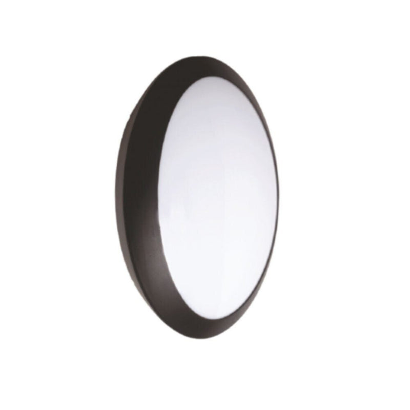 MILANO | 12W Led Wall Bracket Full Oval Ip-65 White | 210100200174