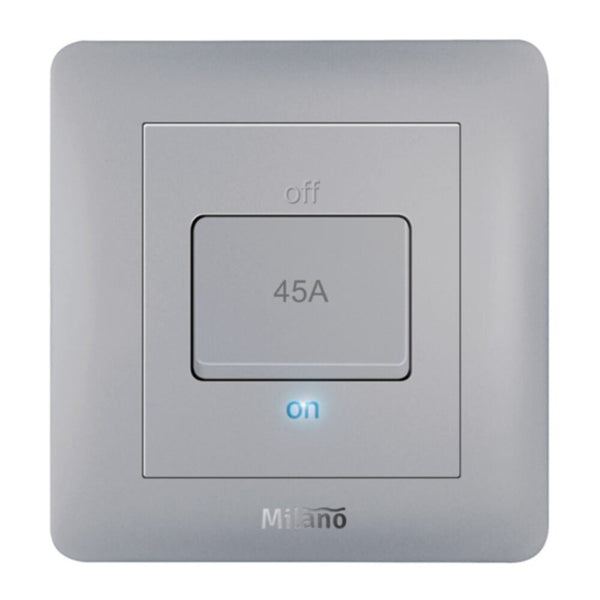 MILANO | 45A Dp Switch With Led Indicator Sl Ps | 210100300368
