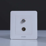 MILANO | Tv & Satellite Outlet Wh Ps | 210100300386