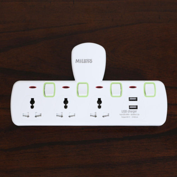 MILANO | 3W 2Usb Plug | 210100500203