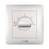 MILANO | 100W Step Fan Regulator Wh Ps | 210701200004