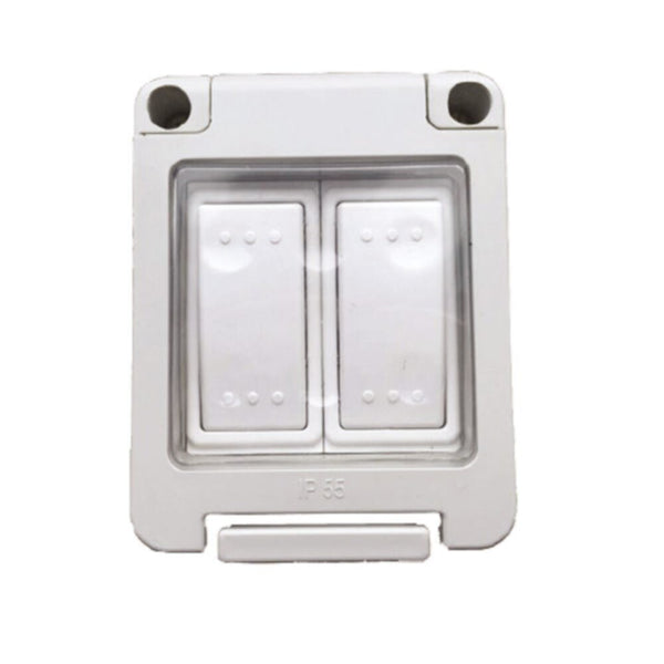 MILANO | Water-Proof 2Gang 2Way Switch Ip55 Cl3022 | 210800100035