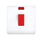 MILANO | 45A Dp Switch With Neon White | 210800300003