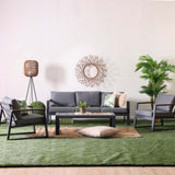 DANUBE | Roma 5-Seater Outdoor Sofa Set Grey | 231202705949