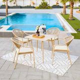DANUBE | Aliza Dining Set 4+1 | 231202707587