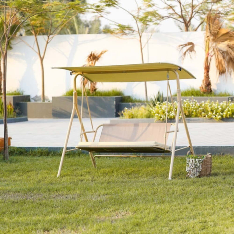 DANUBE | Aliza 3 Seater Swing-Beige | 231202707589