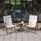 DANUBE | Vista 1 + 2 Seater Balcony Set Beige | 231202708365