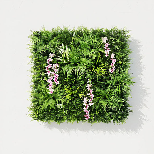 DANUBE | Artificial Fence Blooming Creek 100x100 cm | 231202709951