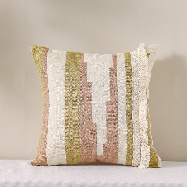DANUBE | Woven Cushion 45X45Cm Dusty Rose Blush | 231202710056