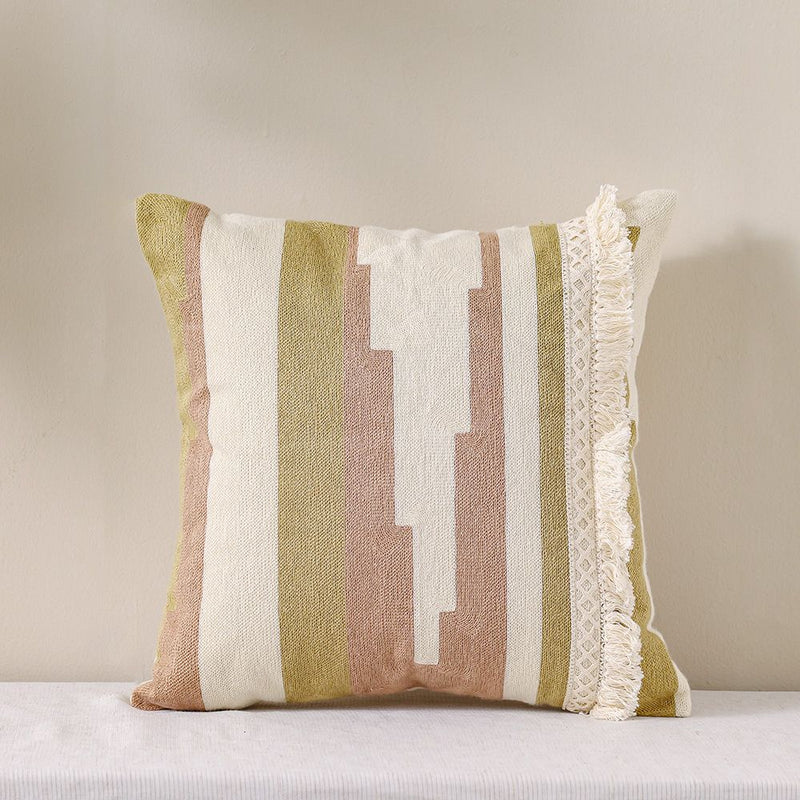 DANUBE | Woven Cushion 45X45Cm Dusty Rose Blush | 231202710056