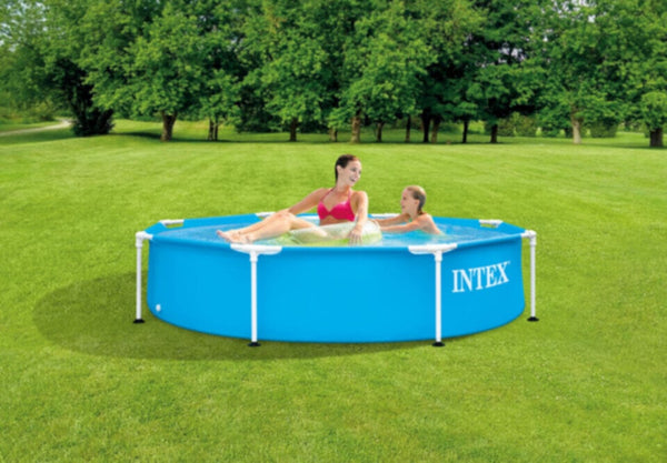INTEX | Metal Frame 8' x 20"inch Above Ground Pool | 42128205