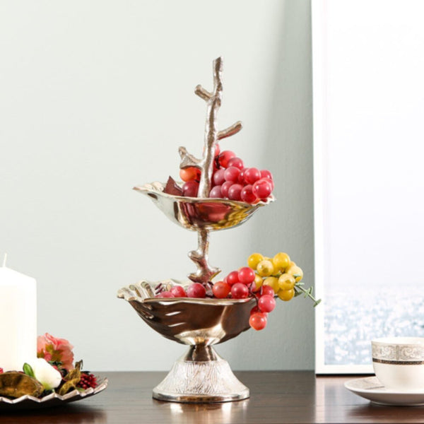 DANUBE | Arianna Shell Serving Bowl Silver | 290104600806