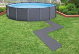 INTEX | Gray Padded Floor Protector (8 pieces) | 42129084