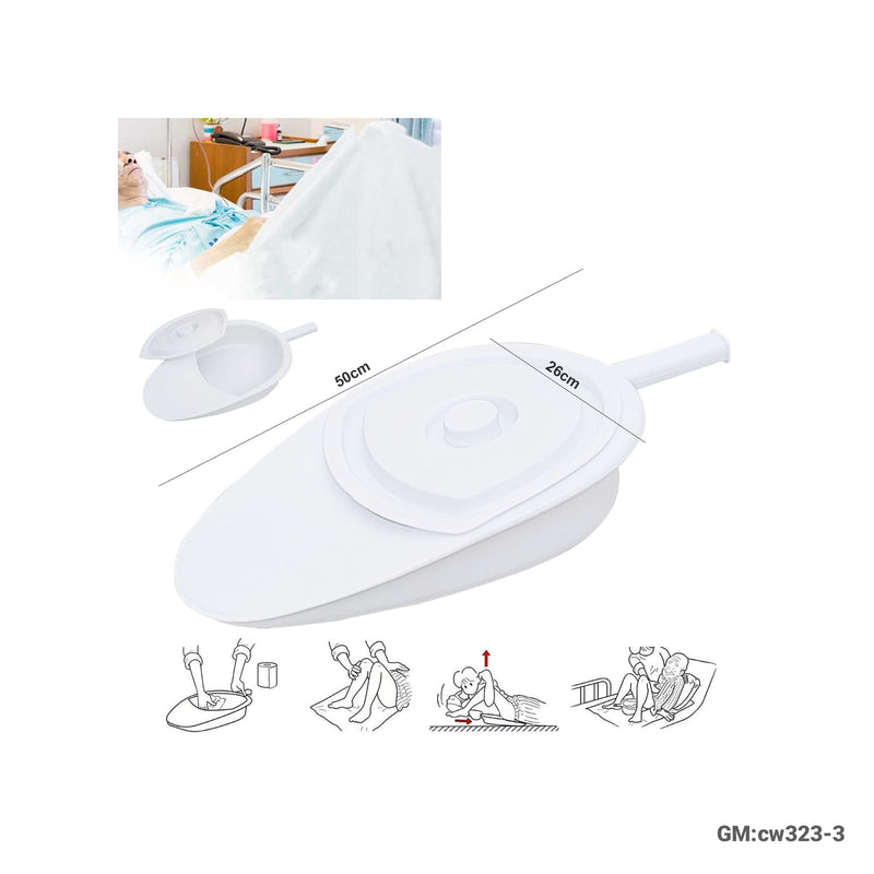 Urinal Bedpan with Handle | cw323-3