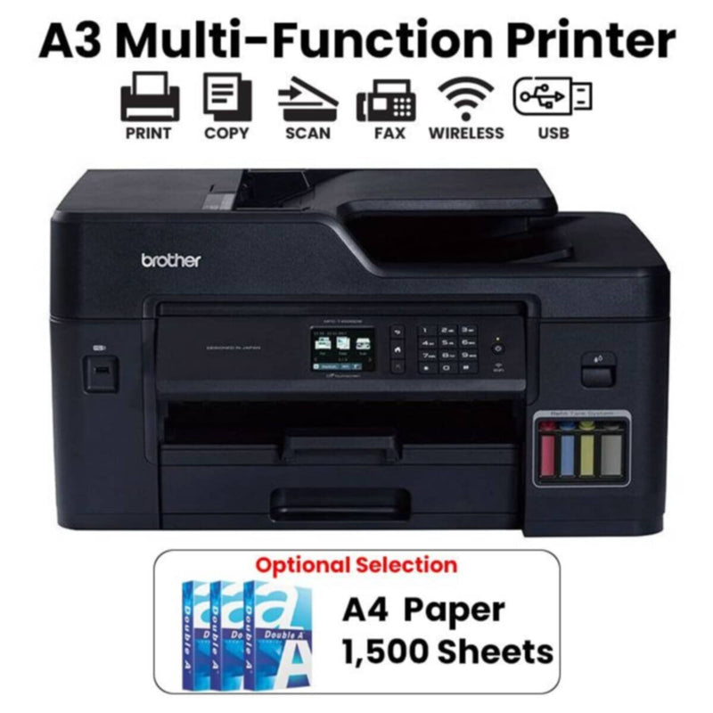 BROTHER | MFC-T4500DW A3 All in One Color Inkjet Printer
