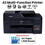 BROTHER | MFC-T4500DW A3 All in One Color Inkjet Printer