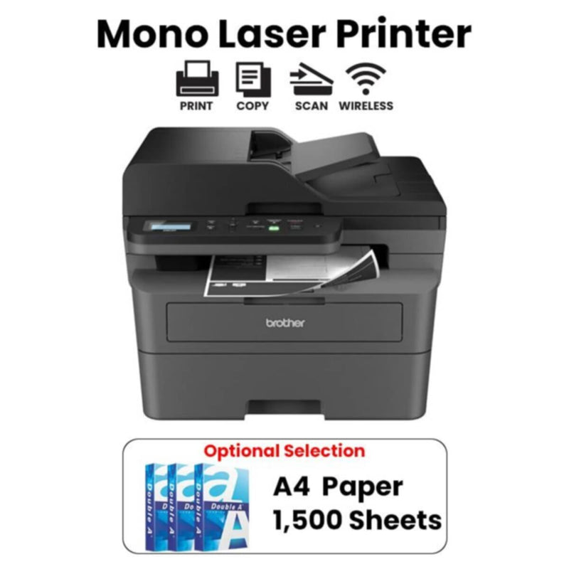 BROTHER | Mono Laser 3-in-1 Printer Wireless | DCP-L2640DW