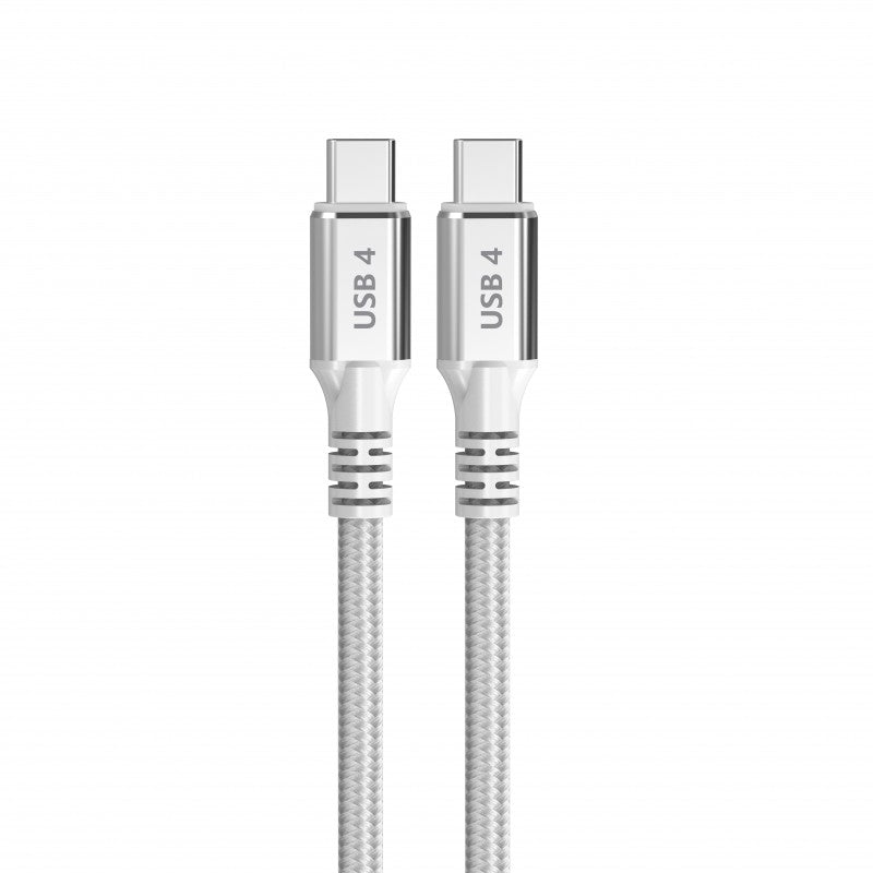 DCU | USB 4 type C cable to USB type C 240W 40G white 1.5m | 30402090