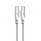 DCU | USB 4 type C cable to USB type C 240W 40G white 1.5m | 30402090