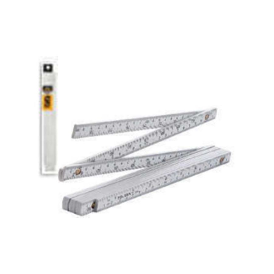 TOLSEN | Folding Ruler 2m 80"inch | Metric & Inch | 35047