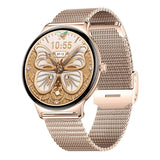 MOXEDO | Glory 1.43 Inch Amoled HD Display Fitness Watch Real Time Health Monitoring, 100 Plus Watch Faces 120 Plus Sports Modes Fitness Activity Tracker For iOS And Android Rose Gold | MX-SW012-RG