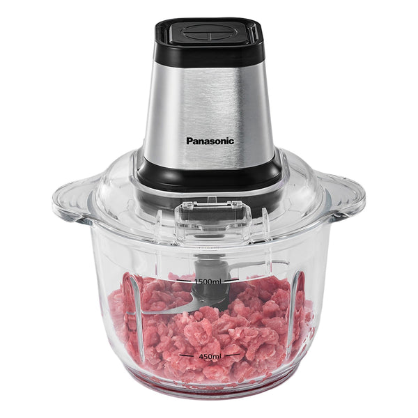 PANASONIC | 2Ltrs Glass Food Processor | MK-CG401STZ