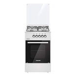 NIKAI | 4 Burner Gas Cooking Range 50x50 cm White | U2110N10