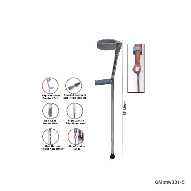 Elbow Crutches Walking Stick | mw331-5