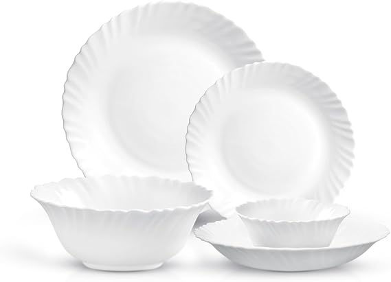 ROYALFORD | 18 Piece Classic Opalware Dinner Set | RF12398