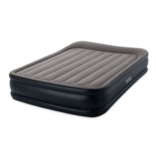 INTEX | Queen Deluxe Pillow Rest Airbed W/ Fiber-Tech Bip 1.52mx2.03mx42cm | 42164136