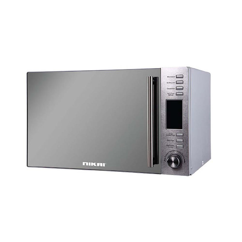 NIKAI | Microwave 30ltrs Digital 5 Power Levels with Grill Function 800w | NMO300MDG