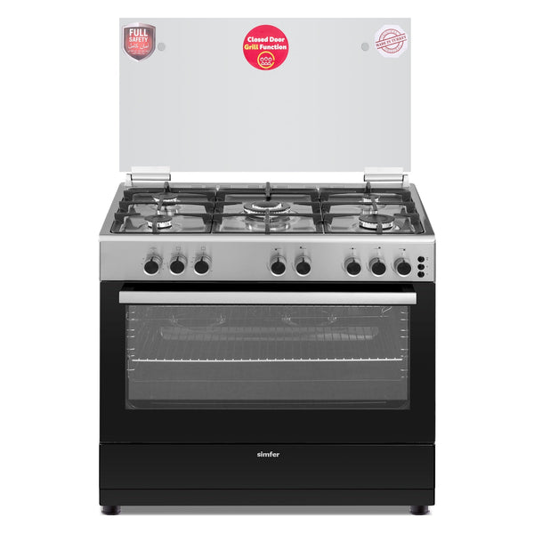 SIMFER | Cooking Range  90x60 5Burner | 9060SG