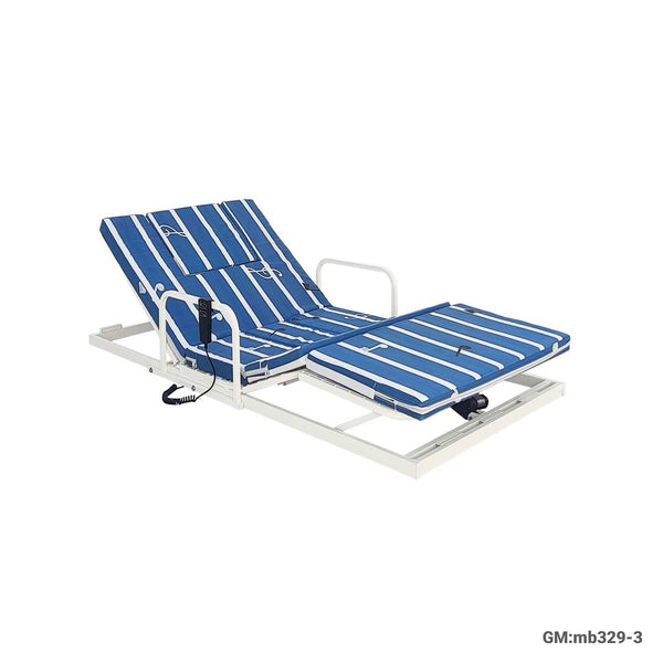 Adjustable Backrest & Footrest Medical Bed | mb329-3