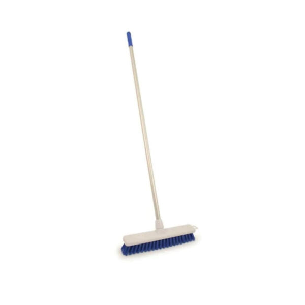 Floor Brush with Handle 14"inch Blue| 4RR451