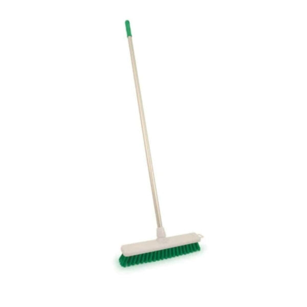 Floor Brush with Handle 14"inch Green| 4RR452