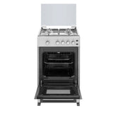 SIMFER | 4 Gas Euro Pool Burners 50X55cm Cooker With Gas Oven | 5055SG1