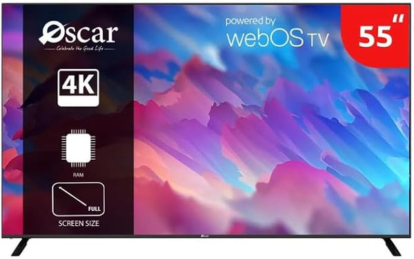 OSCAR | 55" Frameless QLED 4K UHD WEBOS Smart TV With Magic Remote | OS55QLEDW
