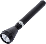 OLSENMARK | Rechargeable Led Flashlight With Night Glow Black | OMFL2648