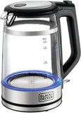 BLACK+DECKER | Double Wall Glass Kettle 1.7L 2200W | GK220-B5