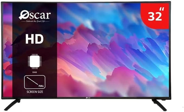 OSCAR | 32" Smart Android TV HD with Remote | OS32SATVLED