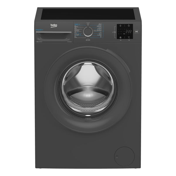 BEKO | Front Load Washing Machine, 10 kg, 1400 RPM, Bohemian Anthracite | WTV1014UNXA