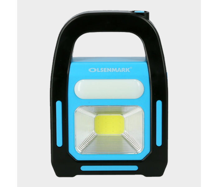 OLSENMARK | Rechargeable Led Emergency Light - Black And Blue | OME2773
