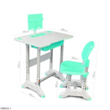 Adjustable Kid Study Table Green | 543 1 g