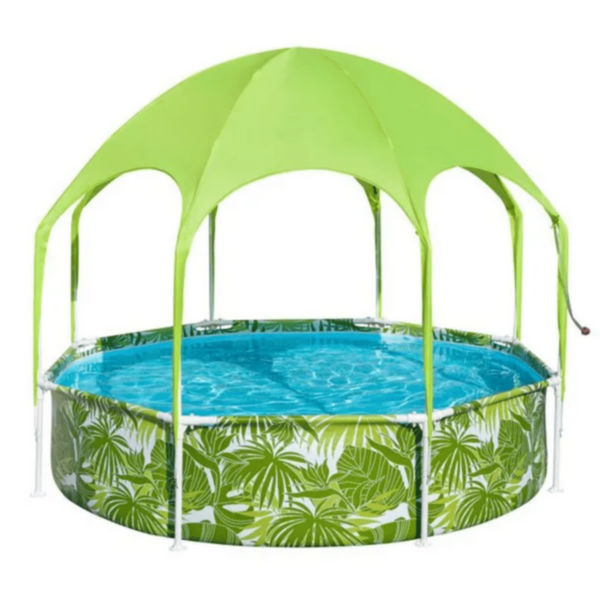 BESTWAY | Steel Pro UV Careful 8' x 20"/2.44m x 51cm Splash-in-Shade Play Pool 56432 | BES115TOY01767