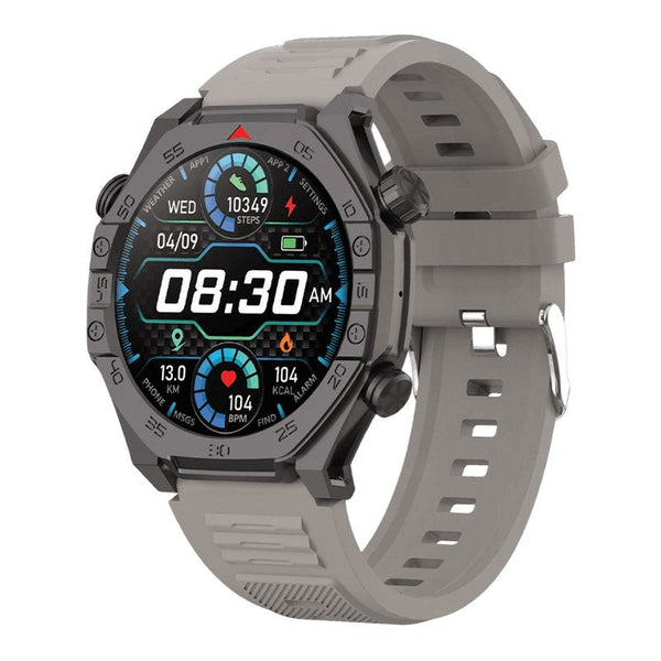 MOXEDO | Revoltt 1.43 Inch Amoled Screen 100 Plus Watch Faces 120 Plus Sports Modes With Camera Control Compatible For Androis And iOS Phone SmartWatch Titanium | MX-SW018-TI