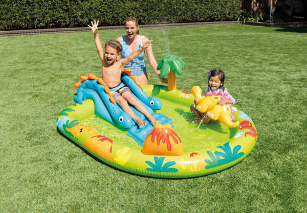 INTEX | Little Dino Inflatable Play Center w/ Slide | 42157166